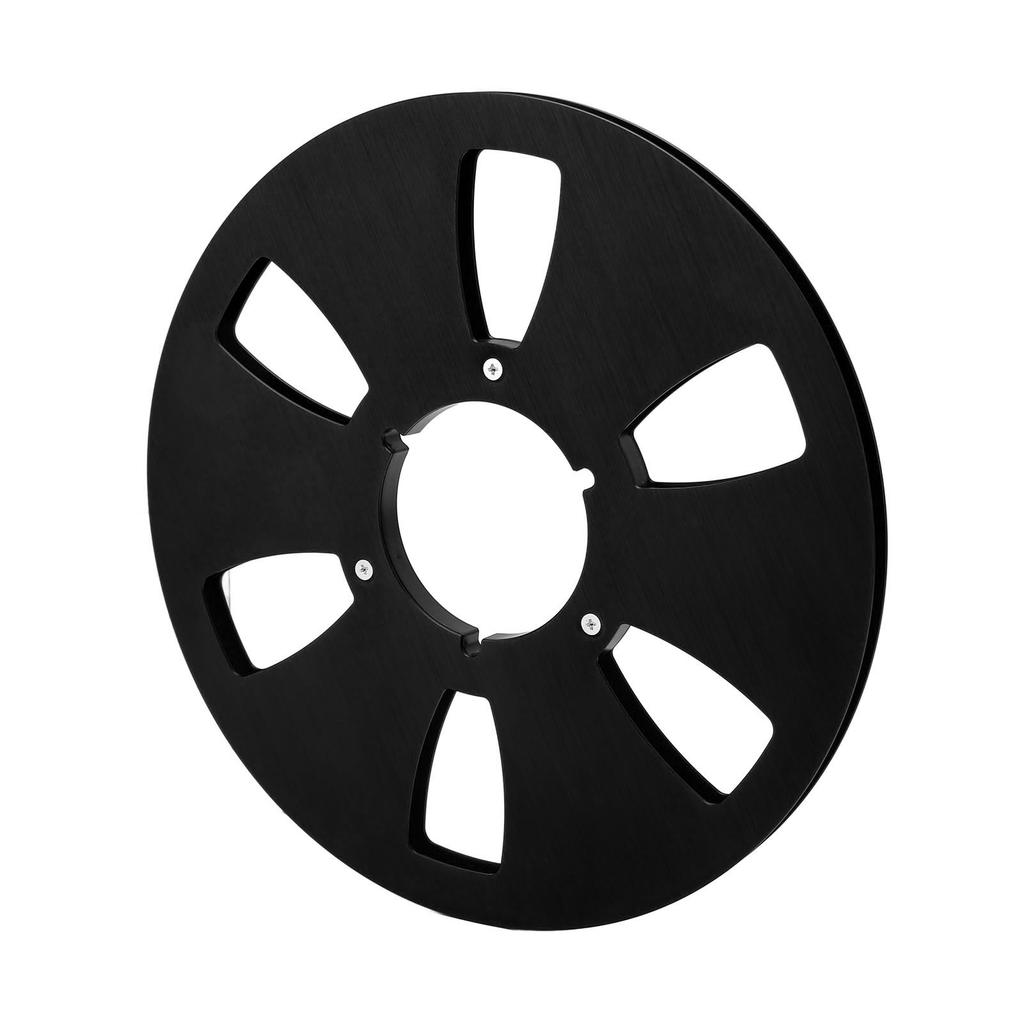 1 4 10.5 Inch Empty Takeup Reel 6 Hole Aluminum Alloy Universal Opening Machine Part Sound Tape Takeup Reel