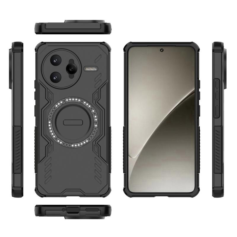 For Poco F7 Ultra Case Cover Xiaomi Poco F7 Ultra Capas Annular Magnetic Adsorption Wireless Charge Back Fundas Poco F7 Ultra