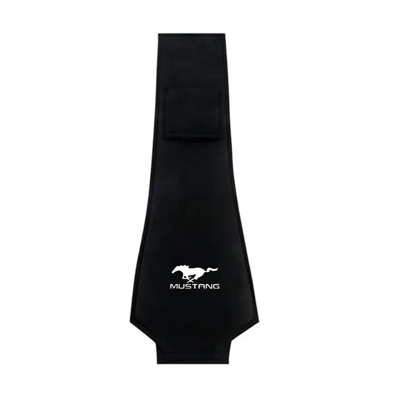 High-end Car Headrest Cover Auto Head Pillow Pillowcase Car Sticker For Ford Focus Fiesta EcoSport ESCORT Ranger Fusion Mondeo