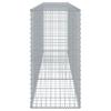 Gabion with Lid 300 X 50 X 100 Cm Galvanized Iron