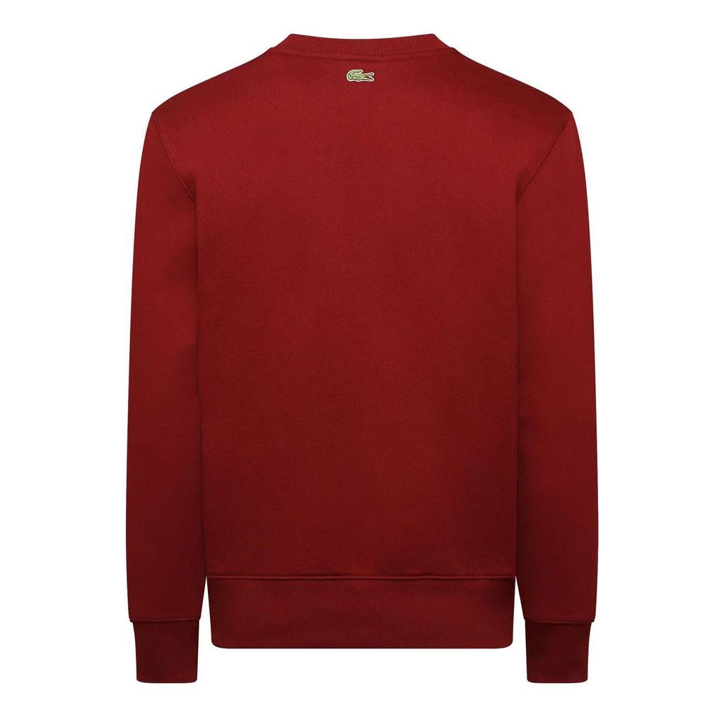 Lacoste Mens Logo Crew Neck Sweatshirt