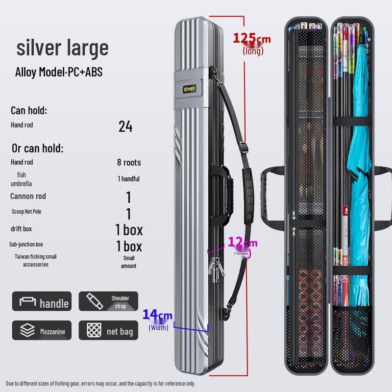 

HANDUNYOU Hard Shell Waterproof Fishing Rod Bag