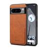EUCAGR Luxus Business Magnetische Leder Handyhülle für Google Pixel 9 8 7 6 Pro Schutz Rückseite für Google Pixel 8A 7A 6A