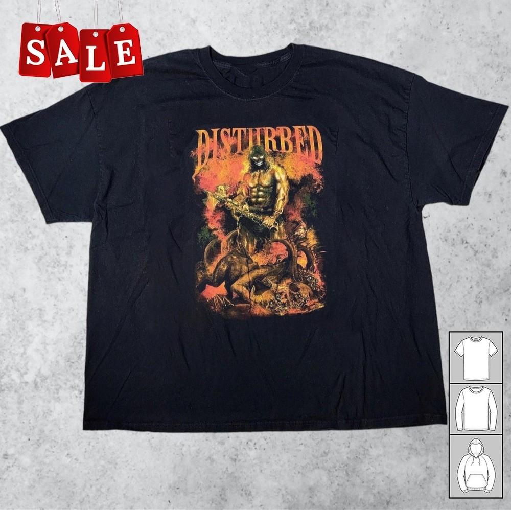 Rare Disturbed Band Gift For Fans Unisex S5XL Shirt  WE730 Unisex T-Shirt S