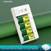 Delipow C Type Rechargeable Battery Sets CN Plug (adapter Included)