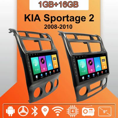 Autoradio Android Auto Carplay Für KIA Sportage 2 2008-2010 Multimedia-Player Head Unit Stereo GPS-Navigation BT WIFI 1+16GB