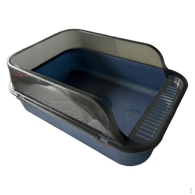 Cat Litter Box ,Pet Tray, Sandbox, Anti Splashing Container High Sided