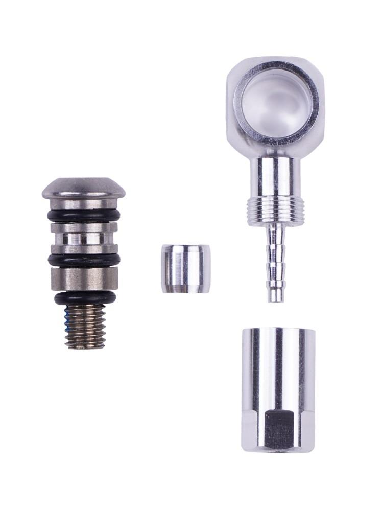 Elegante Aluminium-Banjo-Verschraubung mit zuverlässiger M5-Schraube für ZOOM875e Bremsen
