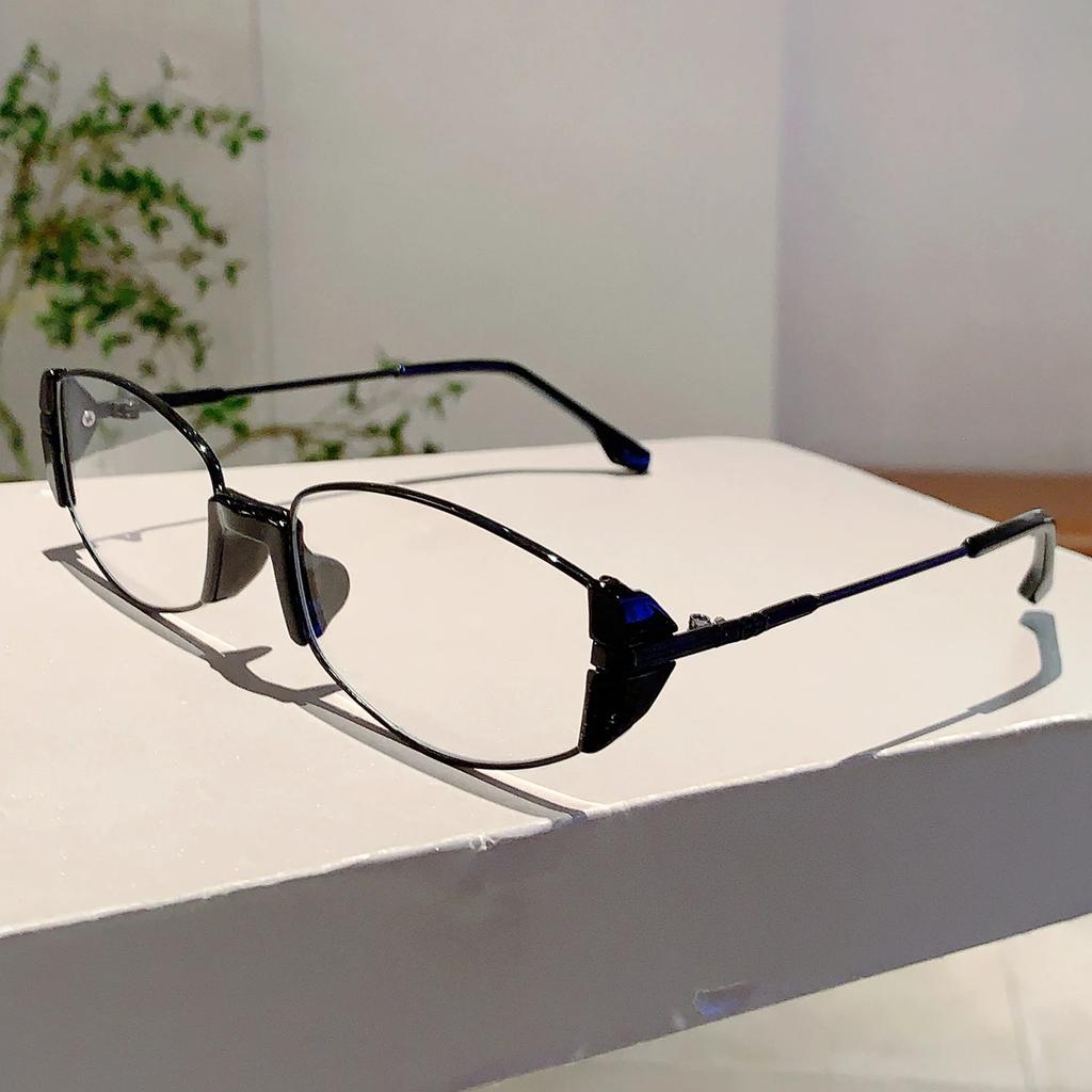 Retro Cat Eye Sunglasses Women Popular Korean Style Trends Shades Fashion Luxury Brand Metal Design Sun Glasses