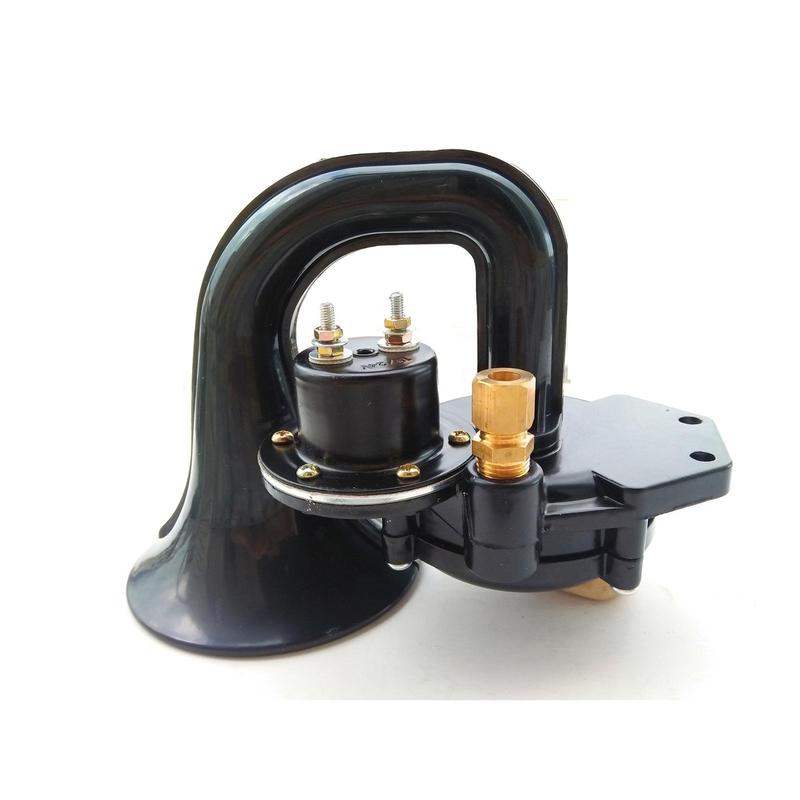 Air Horn 120dB, with Compressor,0A ,Electric Small Loud Airhorn Car Horn for SUV Car RV Bus Van Vehicles