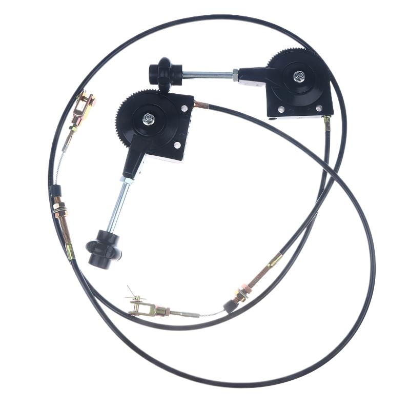 Controllo Acceleratori Manuale Per Escavatore Mietitrebbia Trattore Nave Spargiletame Assemblaggio Cavo Acceleratore Controller Auto-Bloccante