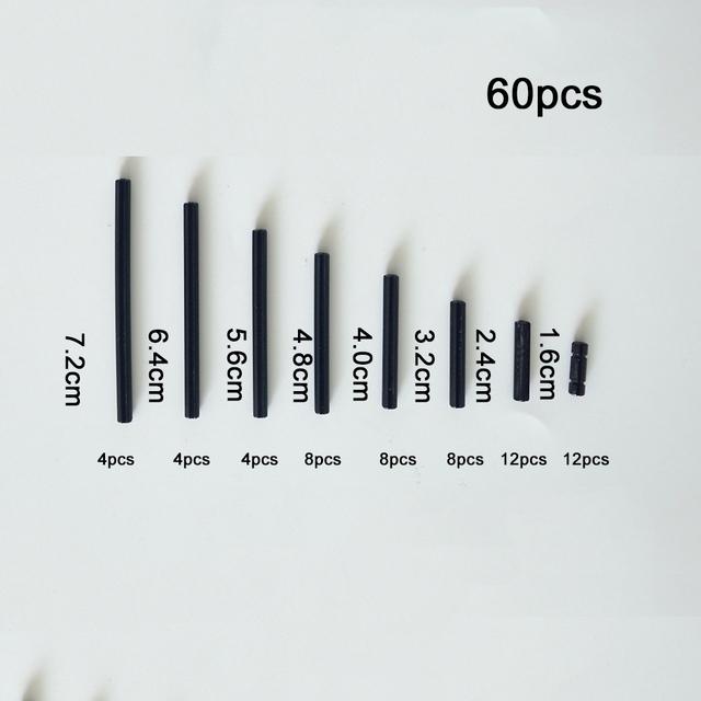High-tech Parts MOC Cross Axles Building Blocks Accessories Compatible Technical Parts 6587 24316 15462 3737 3706 Bricks Toys