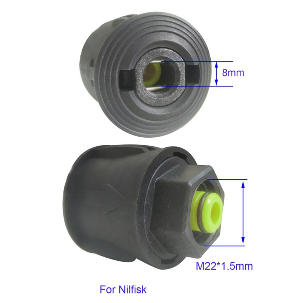 Pressure Washer Quick Release Hose Adapter Plastic Fitting for Patio Washing