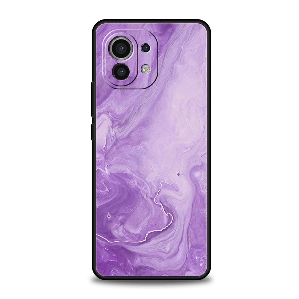 Infinity On Purple Phone Case For Xiaomi 13 12 11 Lite 12T 11T 10T 9T Mi Poco X5 M4 M3 X4 X3 Pro F5 F4 F3 GT 5G Black Cover