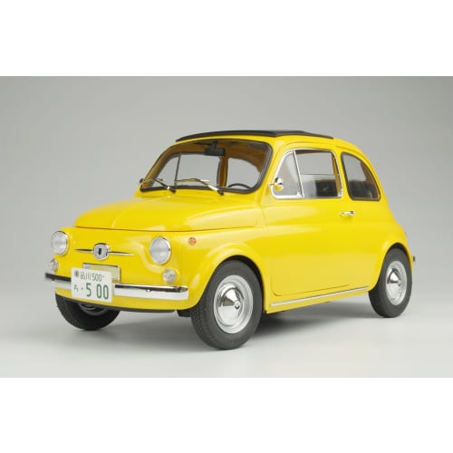Platz/Italeri 1/12 Scale Fiat 500F 1968 with Roof Rack, Plastic Model Kit PIT006 (Car)