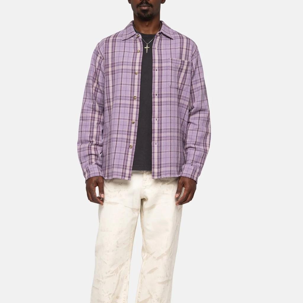 Stussy FW23 STONES PLAID SHIRT Unisex 1110303