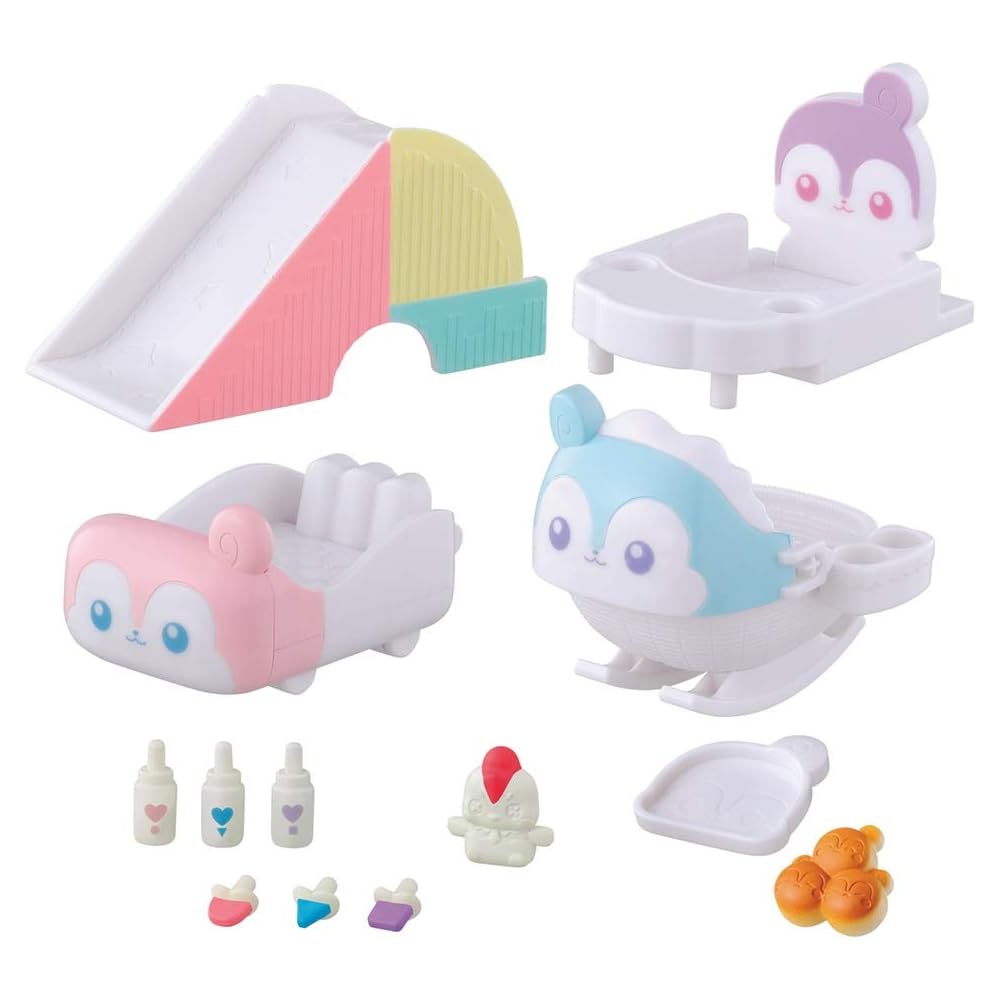 KiraKira Happy Open! Kokotama Baby Care Set with Accessories and Toys