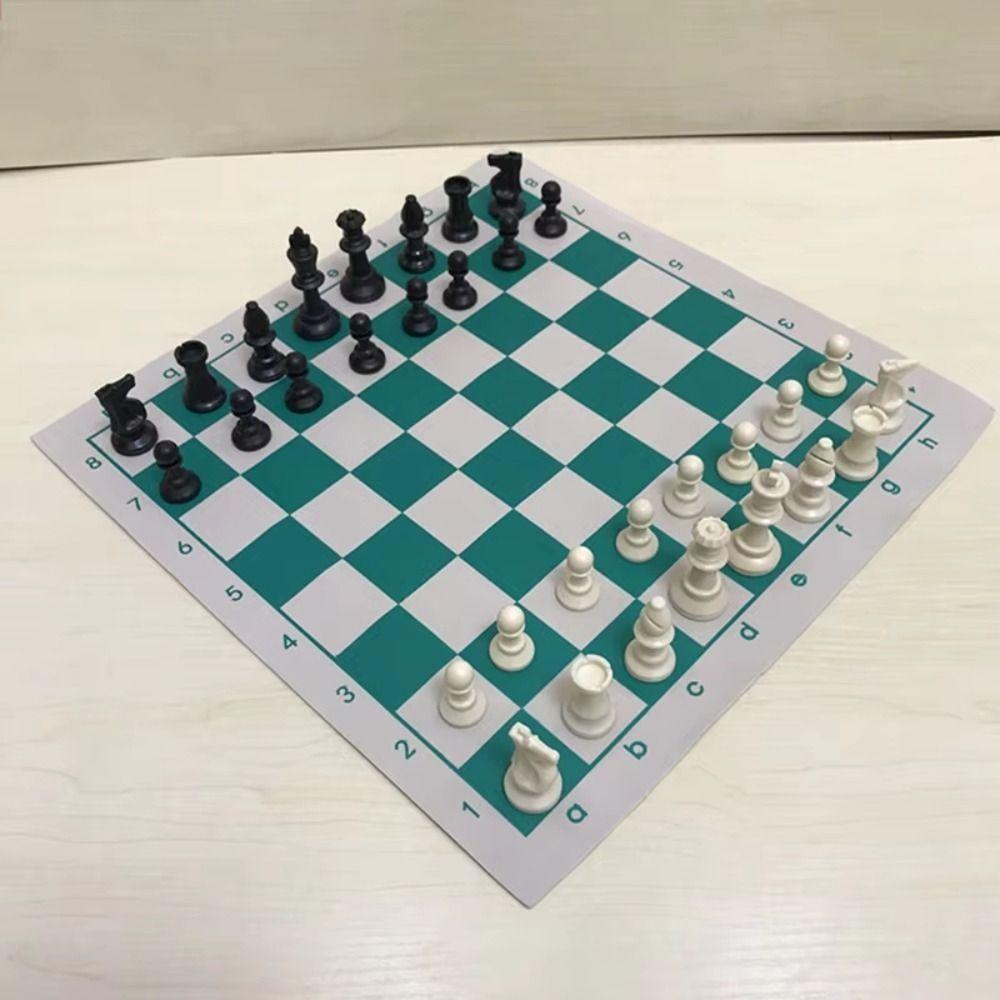 36/42/51cm Chessboard Medieval Chess Set Resin Travel Chess Pieces Set  Desktop
