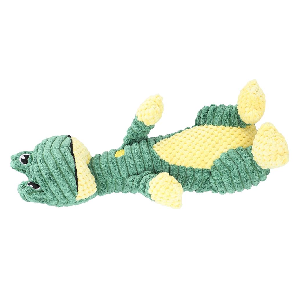 Plush Dog Squeaky Toy Cute Animal Shape Interactive Reduce Boredom Stuffed Dog Chew Toy for Small Medium and Large Dogs