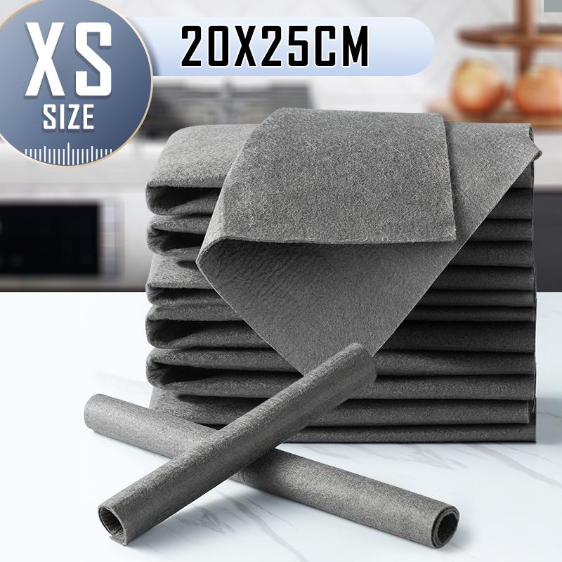 

1/10P Thickened Cleaning Cloth No Trace No Watermark Reusable Microfiber Rag Quickly Clean Towels Scouring Pad 2PCS