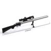 LED Light Creative Sniper Rifle Modeling Gel Pen Weapons Black Refill 0.38mm Kids Gift Toys Stationery School Supplies.
