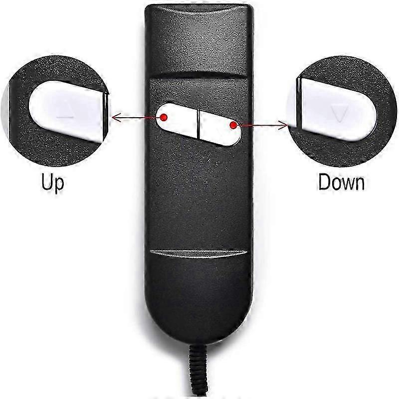 Lift Chair Remote Replacement, 5 Pin 2 Button Power Recliner Remote Replacement Parts for Okin Limoss Pride - Elbow