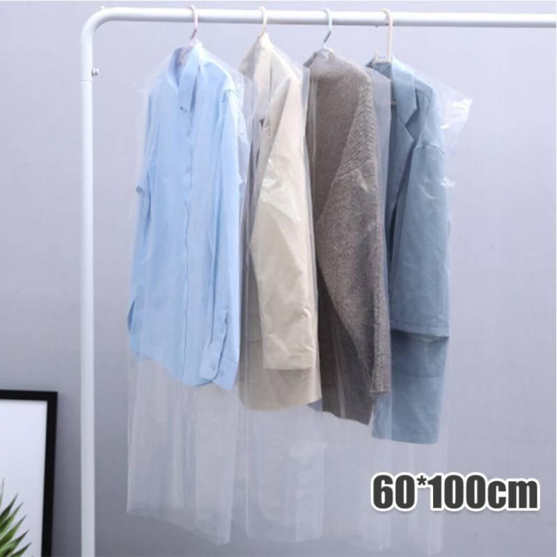 Dust 5pcs Transparent Cover Clothing With Plastic Material Suitable Use Daily