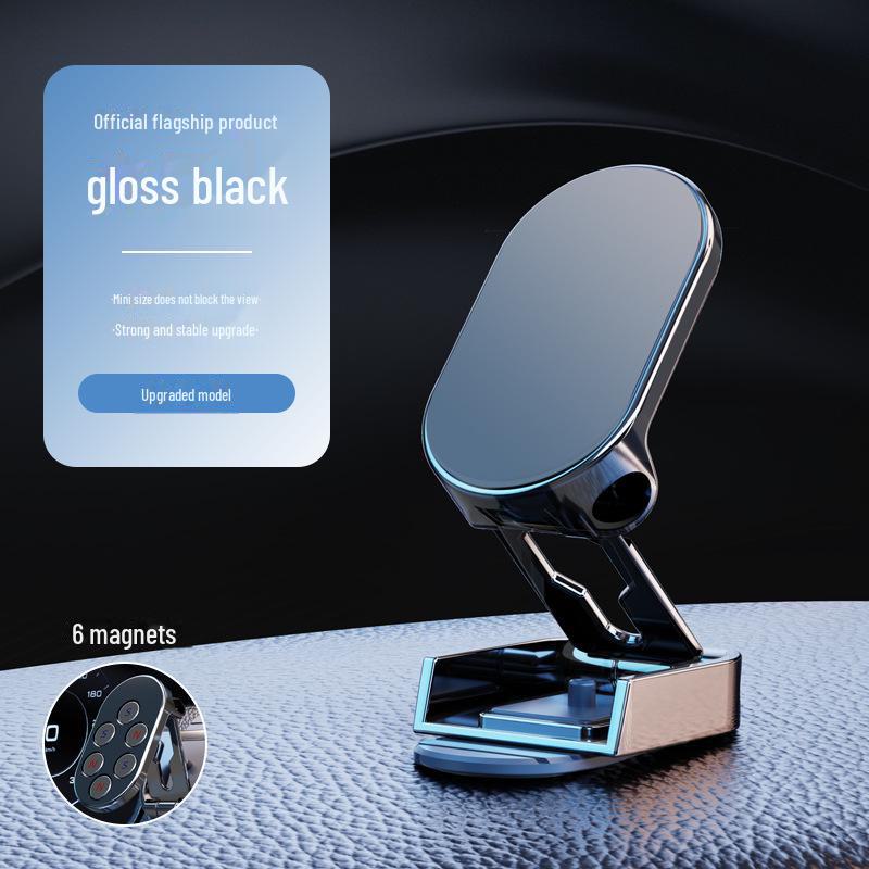 Suport pentru telefon auto pliabil, magnetic, rotativ, Magsafe pentru bord