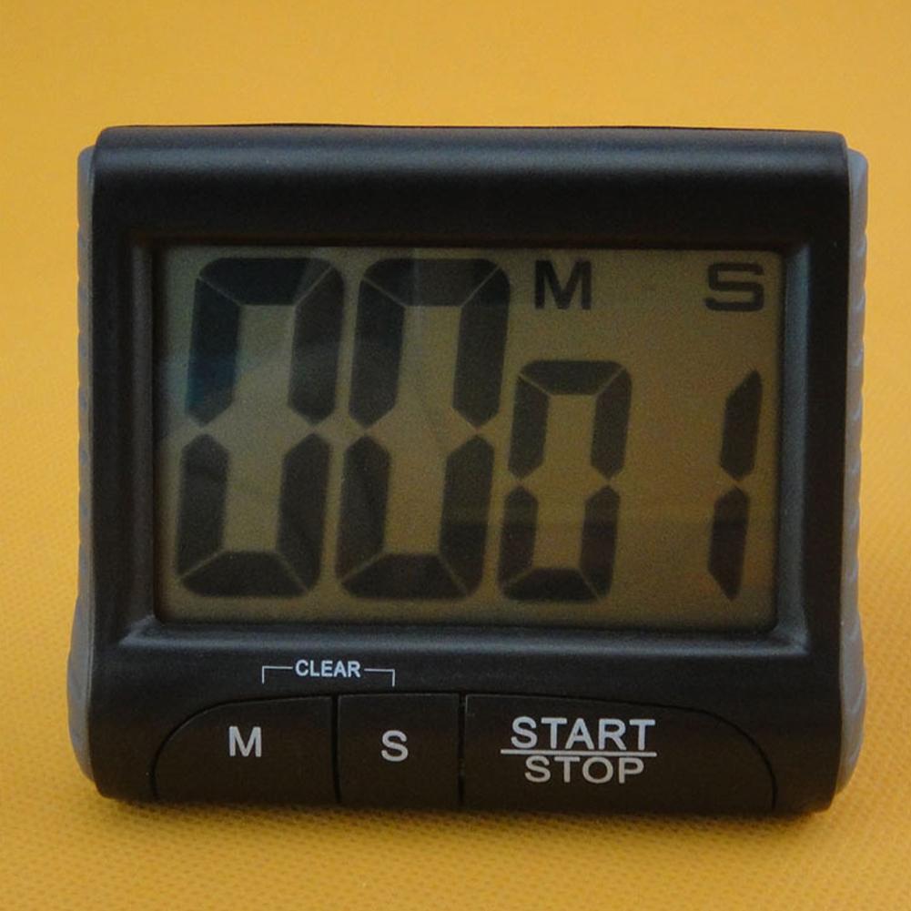 Magnet Kitchen Cooking Timers LCD Digital Screen Kitchen Timer Square Cooking Timer Count Up Countdown Alarm Clock For Kitchen