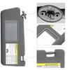 Car Sun Visor With Mirror Grey Beige Sun Shade For Toyota Tacoma 2005-2015 Left Hand Driver