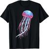 Ethereal Jellyfish Watercolor Trippy Graphic Ar T-Shirt