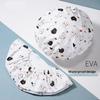 Waterproof Shower Caps - 100% Waterproof Thickened Single-Layer Head Cover For Women'S Hair Protection