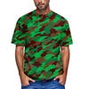 Herrenmode Bedrucktes Rundhals-Kurzarm-T-Shirt