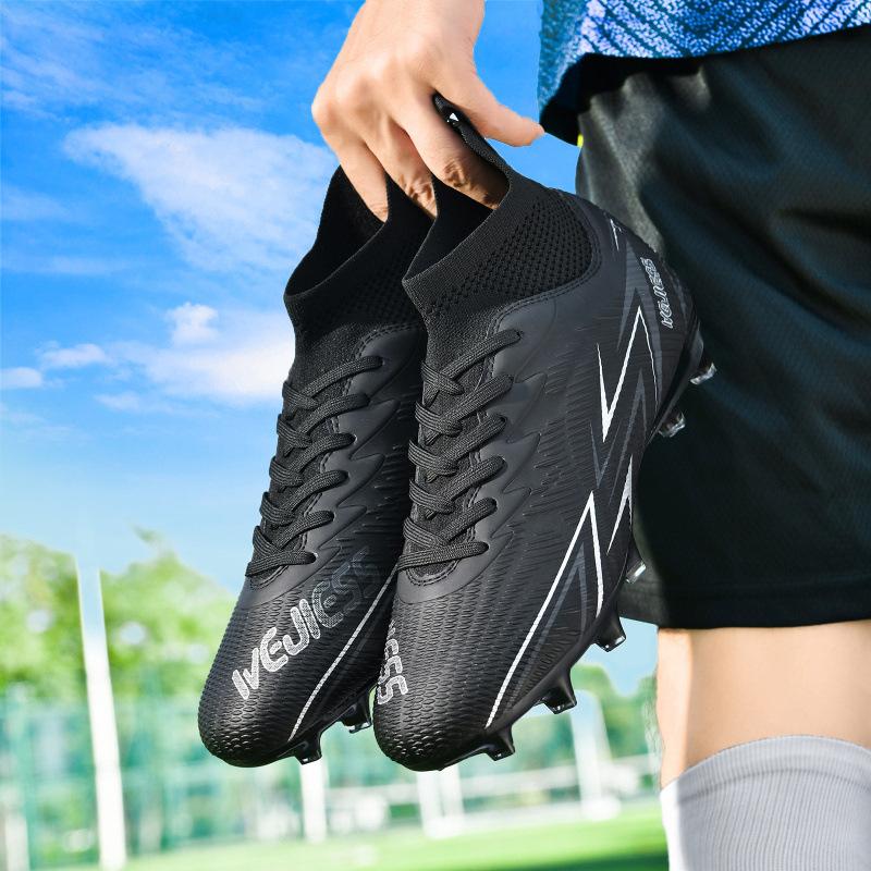 

Large size football shoes children s football shoes male adult student AG long nails TF broken nails training shoes 45