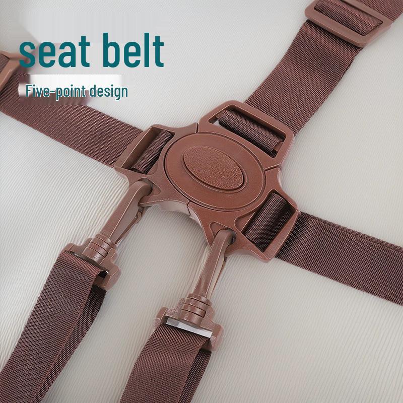 5bodový bezpečnostní postroj pro jídelní židličky a kočárky