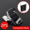 For Vw Passat B8 Arteon Atlas Cross Sport Jetta  Transparent And Transparent Car Key Fob Cover Pack Accessories