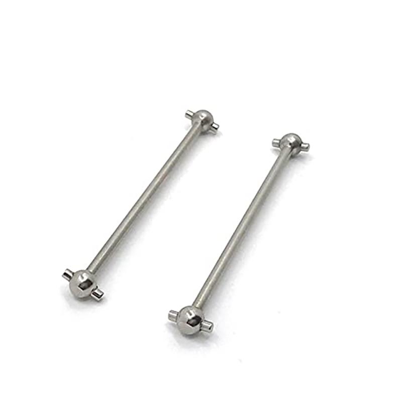4 szt. Metalowe Przednie i Tylne Wały Napędowe CVD do Samochodu RC WLtoys 144001 144002 124016 124017 124018 124019 Części Ulepszające Akcesoria