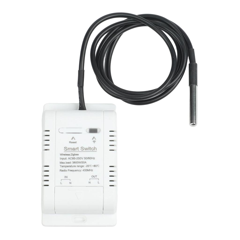 Smart Thermostat with For Zigbee and For Tuya for Temperature and Humidity Control Compatible with Voice Assistants