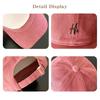 H Letter Embroidery Women Baseball Cap Summer Wide Brim Sunshade Snapback Peaked Hat Soft Cotton Outdoor Sports Dad Trucker Hats