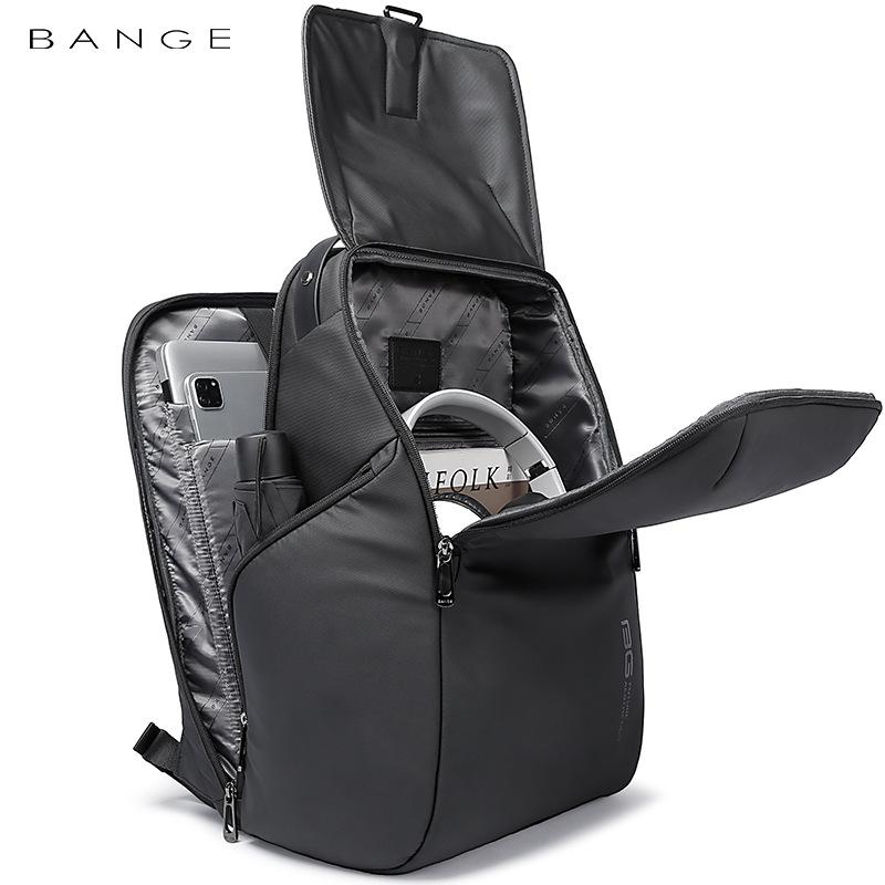 Bange Zaino Borsa per Laptop da Uomo Multifunzionale Business Impermeabile Zaino per Laptop 15,6 Pollici Zaino Scolastico Mochila Donna