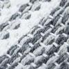 Cotton Rug Stripes Grey-white 190x290