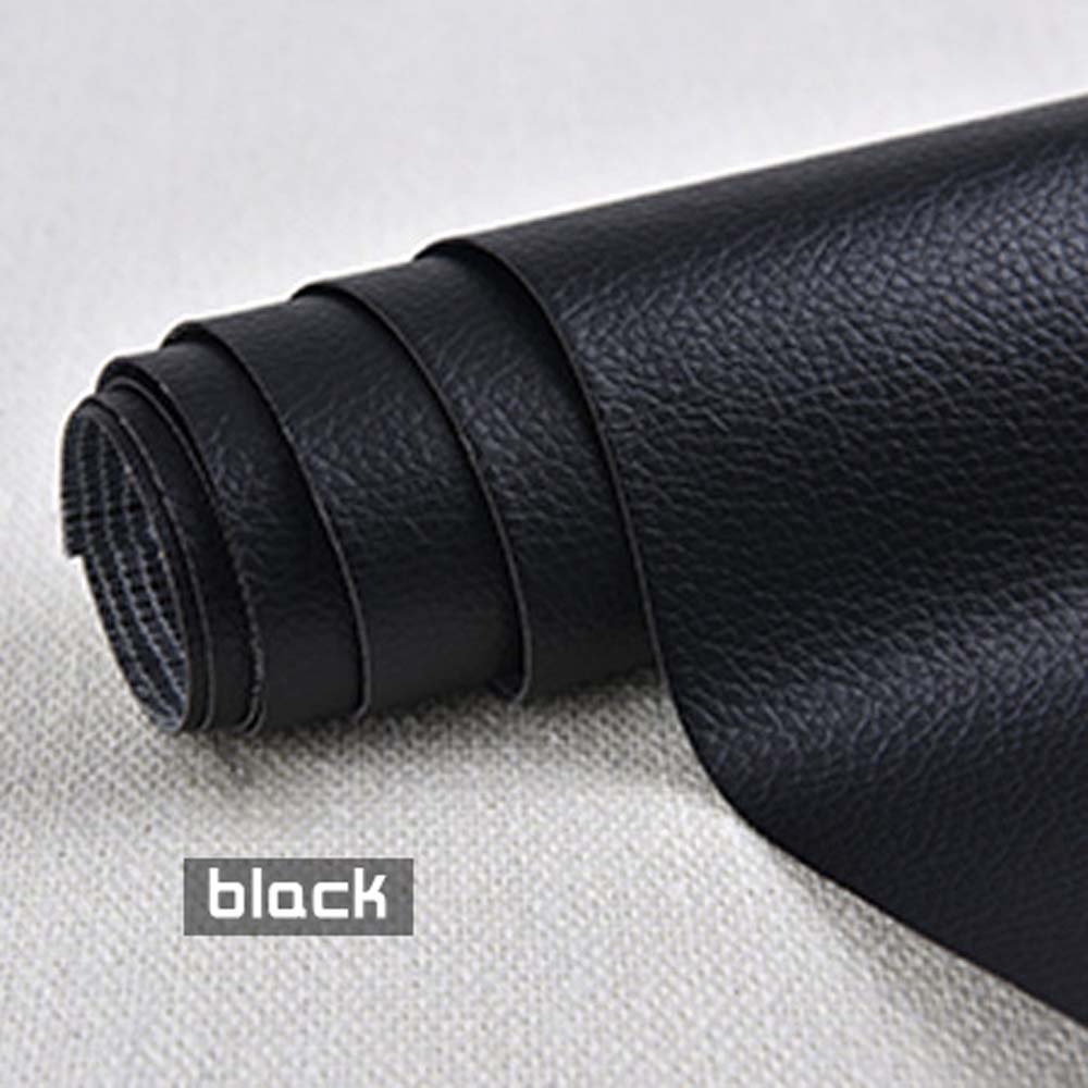 

Ремонтные заплатки Самоклеящиеся кожаные ПВХ-наклейки из ткани для кожаной одежды, диванов, автокресел, мебели, сумок, липкие чёрный