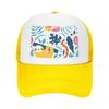 Tropische Tiere und Blätter Personalisierte bedruckte Baseballkappe Damen Sommer Atmungsaktiv Strandhüte Passend Unisex Verstellbarer Hut
