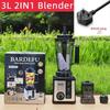 3L 6-in-1 Edelstahl Standmixer & Entsafter: Multifunktionaler Fleischwolf und Mixer