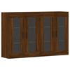 VidaXL Wall Cabinets 2 Pcs Brown Oak Engineered Wood 3197912