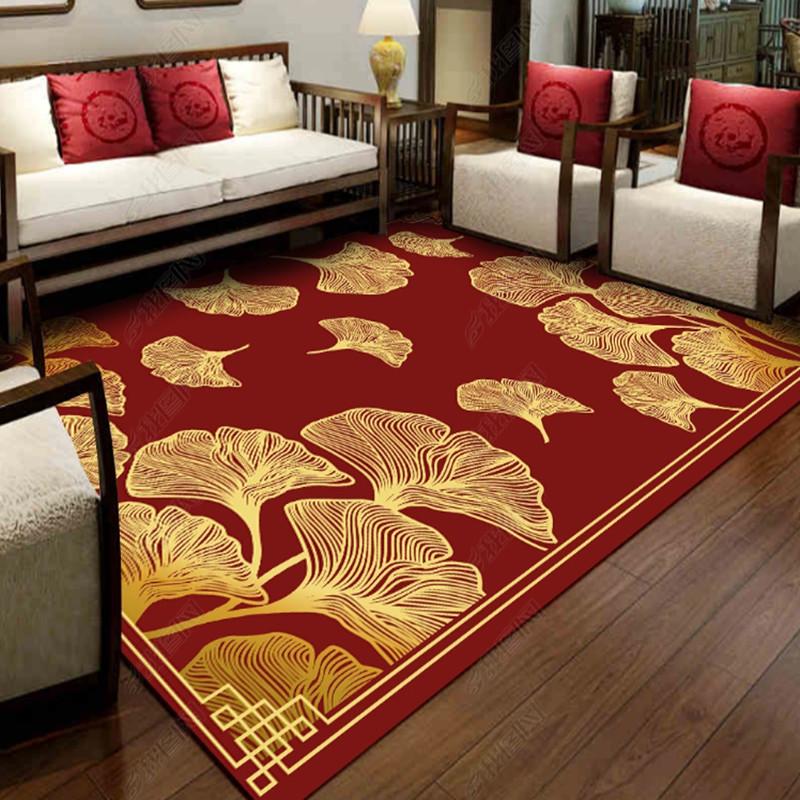 1pc Traditional Floral Area Mat for Living Room, Flannel Mat Suitable As Floor Covering in Lounge Bedroom Nursery Outdoor Patio Decorative Home