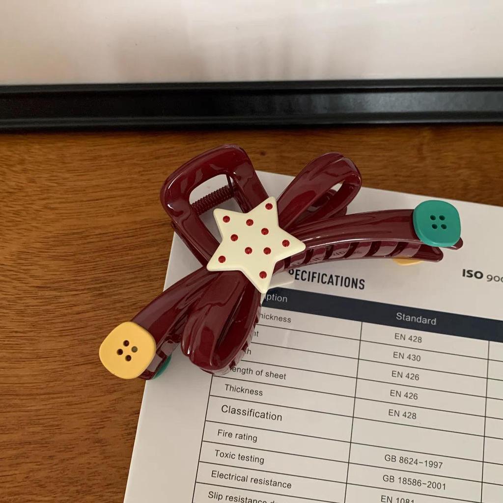 2025 High-Quality Korean Style Updo Hair Clip: Elegant Shark Clip Hair Accessory for Women