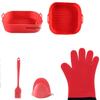 Set di Accessori Rotondi in Silicone Resistente al Calore per Friggitrice ad Aria