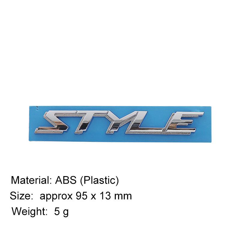 

3D Автостайлинг СТИЛЬ для Индонезии Малайзии автомобиль Капот Крыло багажник Задний капот Шильдик Наклейка Эмблема Значок Наклейка chrome