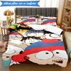 South Friends Adventure 3pcs K-pop music group Bedding set,Ideal for Bedroom, Dormitory,Including Duvet Cover And 2pcs Pillowcases,Fan gifts